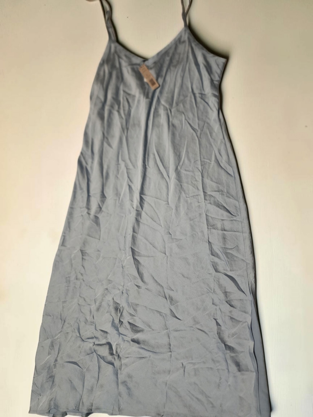 NIC+ZOE Pale Blue Slip Dress with Adjustable Spaghetti Straps